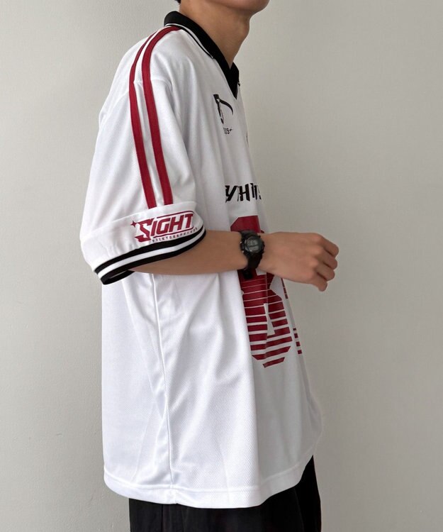 WEGO ナンバリングサッカーT（SS） ホワイト