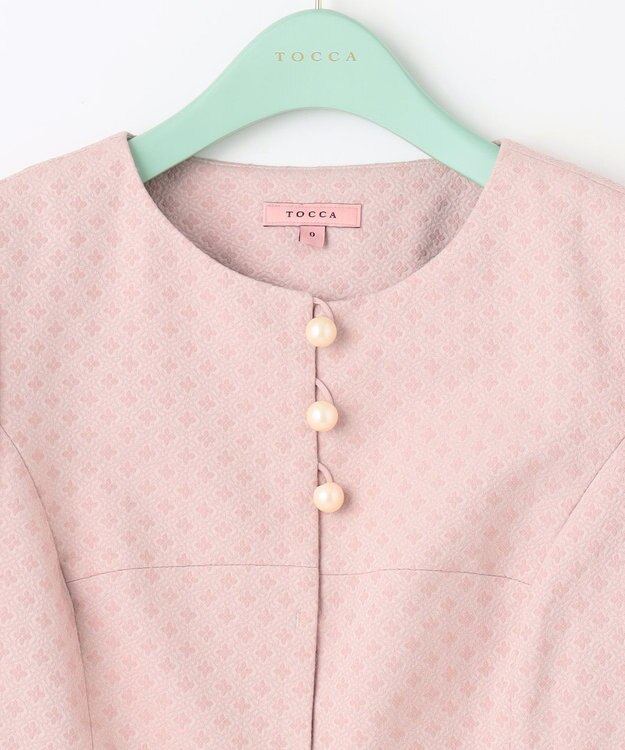 TOCCA 【消臭＆洗える】FIORE ジャケット ピンク系