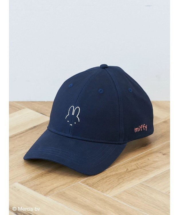 Green Parks ｍｉｆｆｙ／ツイル刺繍キャップ Navy