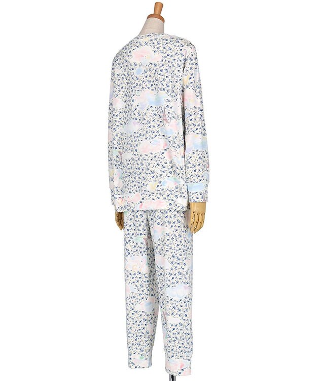 tsumori chisato SLEEP ツモリチサト パジャマ 長袖 長ズボン 綿100%(本体) レディース UDX580 /ワコール アイボリー