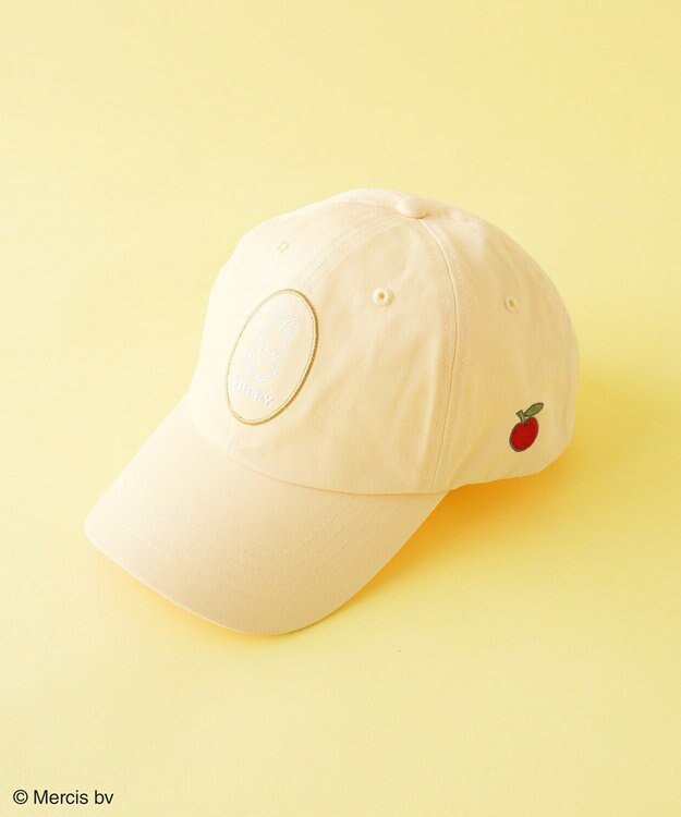 Green Parks ｍｉｆｆｙ／刺しゅうツイルキャップ Yellow