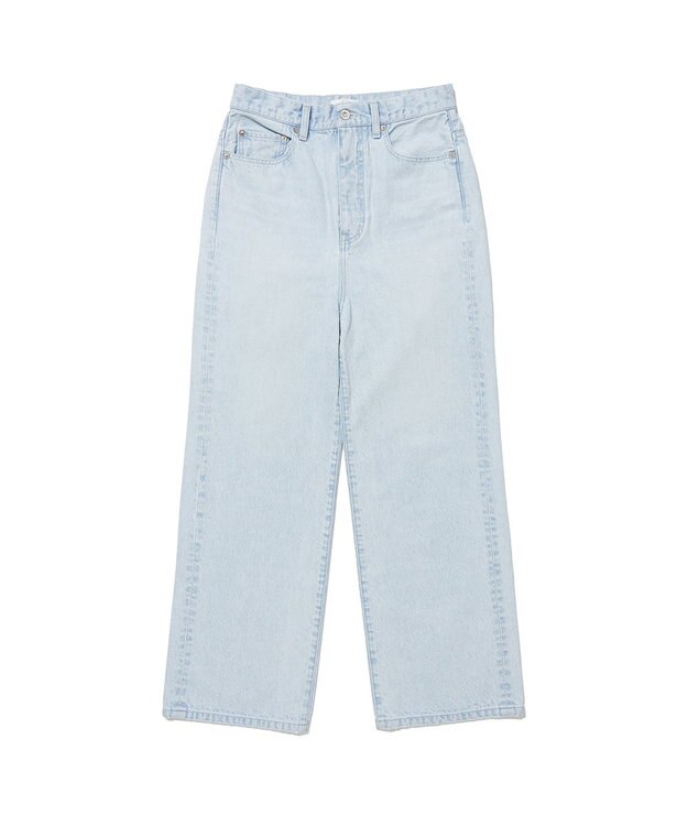 woadblue ＜坪田あさみさんコラボ＞SALUU　サルー /デニムパンツ アイスブルー ICEBLUE