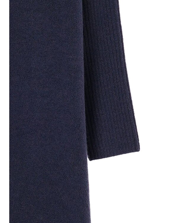 earth music&ecology ＦＬＵＦＦＹハイネックワンピース Navy