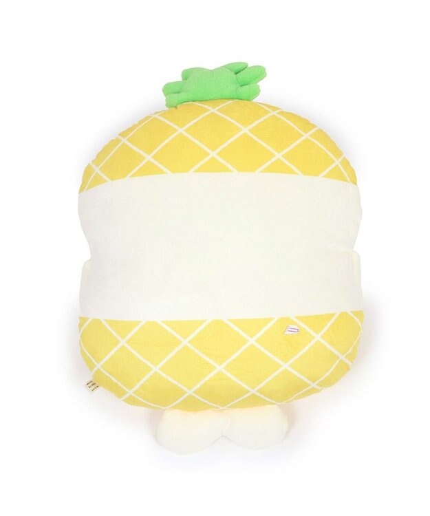 Mother garden しろたん パイナップルパーティー クッション 《しろたん/らっこいぬ》 単品 しろたん