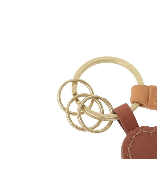 genten クアドリフォリオ キーホルダー ブラウン