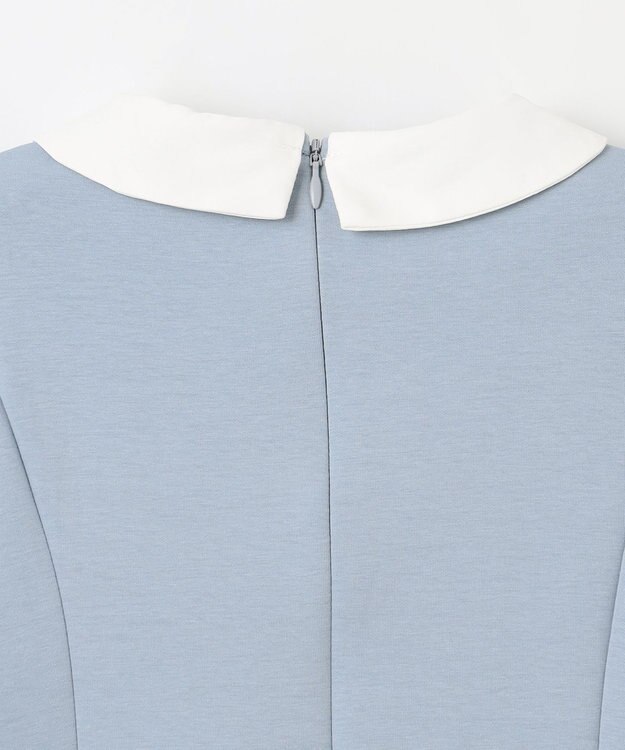 組曲 KIDS 【110-140㎝】おでかけ ワンピース サックス系