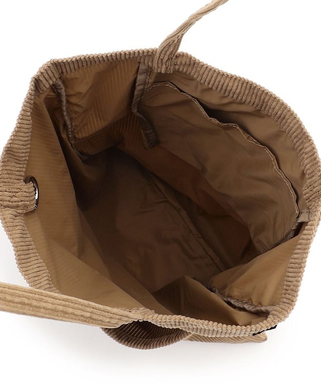 UNFILO コーデュロイ トートバッグ キャメル