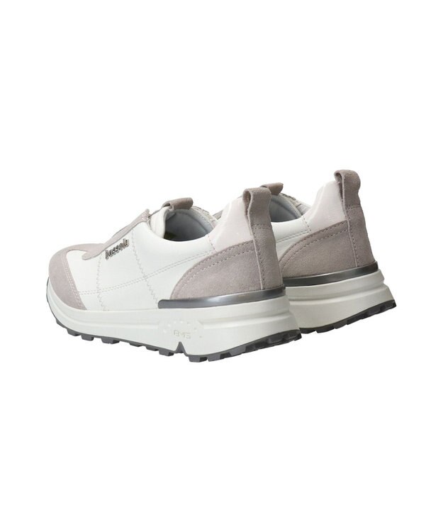 INTER-CHAUSSURES 【BUSSOLA】スリッポンスニーカー ホワイトコンビ