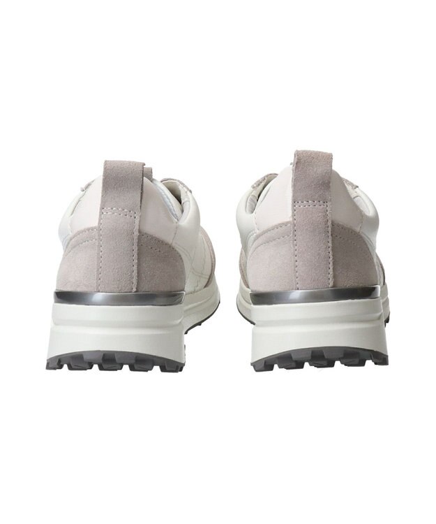 INTER-CHAUSSURES 【BUSSOLA】スリッポンスニーカー ホワイトコンビ