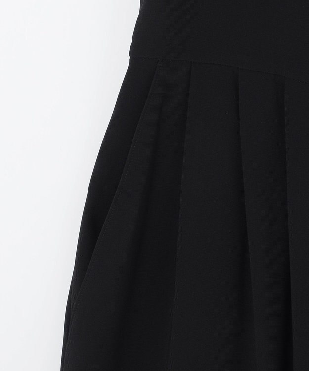 GRACE CONTINENTAL トリアセタックサロペット ブラック