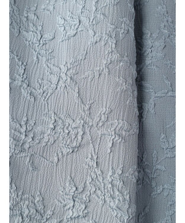 earth music&ecology ＳＥＴ２点ジャガードボレロ＋ワンピース Grayish Blue