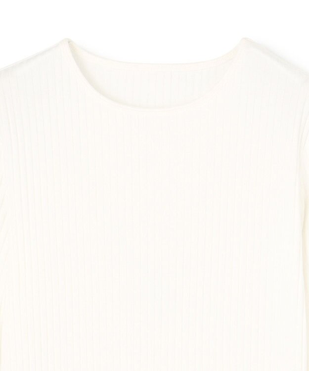 uncrave 【ご好評につき追加生産】コットンレーヨン リブカットソー（uncrave STANDARD） オフ