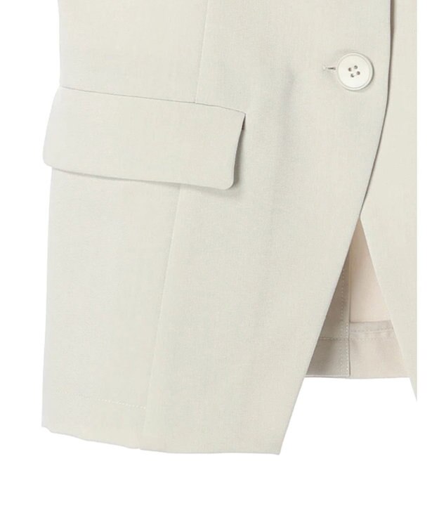 YECCA VECCA リネンライクビスチェベスト Light Beige