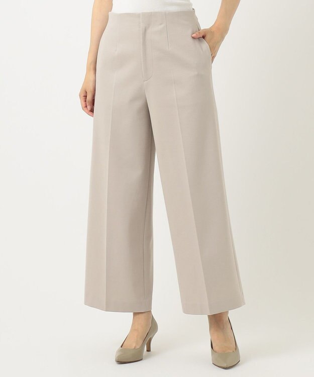 自由区 【Sサイズ有】360°FREE ウォッシャブル パンツ ベージュ系