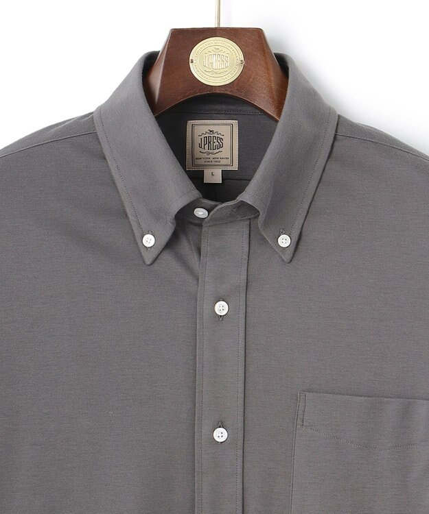 J.PRESS MEN フランネルスムース シャツ グレー系