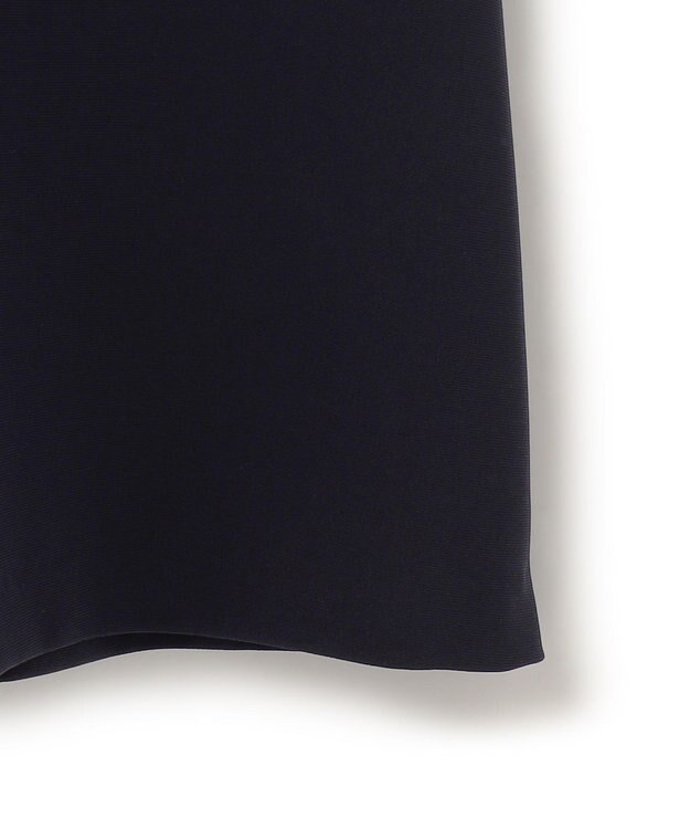 23区 【VERYコラボ】トリアセダブルジョーゼット つけ襟 ボウタイワンピース ネイビー系