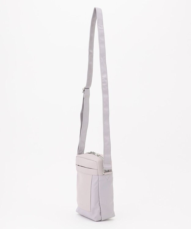 Y'SACCS 小西真奈美×Y'SACCS コンビスクエアショルダーバッグ ライトグレー