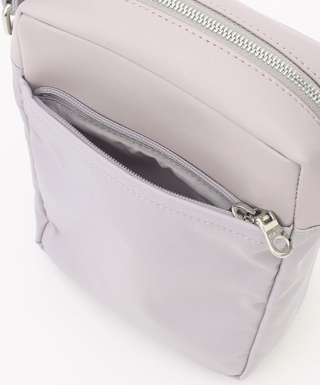 Y'SACCS 小西真奈美×Y'SACCS コンビスクエアショルダーバッグ ライトグレー