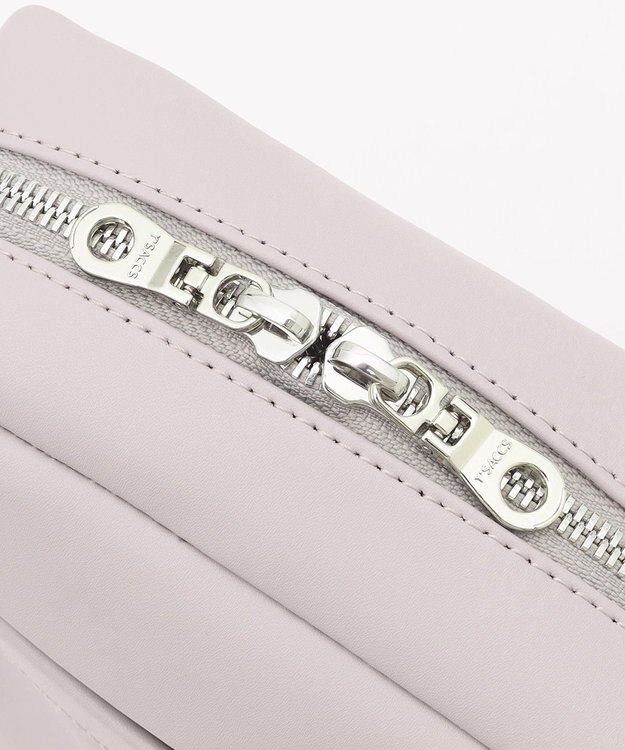 Y'SACCS 小西真奈美×Y'SACCS コンビスクエアショルダーバッグ ライトグレー