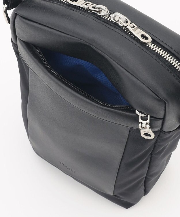 Y'SACCS 小西真奈美×Y'SACCS コンビスクエアショルダーバッグ ブラック