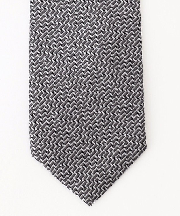 JOSEPH HOMME シャドーライトニング　ネクタイ シルバー系