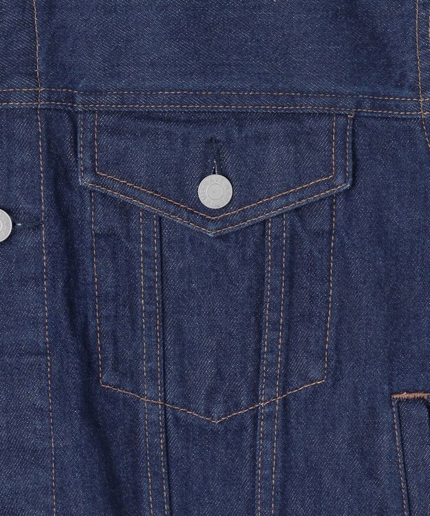 NAVE 【Nave　セットアップ可/洗える】14ozデニム ブルゾン ワンウォッシュ系