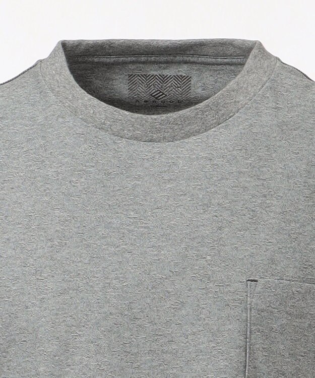 JOSEPH ABBOUD MOUNTAIN 【SPACE】OGスラブプレーティング天竺 カットソー ライトグレー系