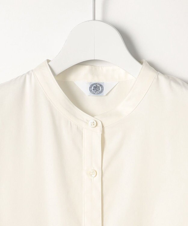 J.PRESS LADIES L エニーブロード レース ブラウス オフホワイト系