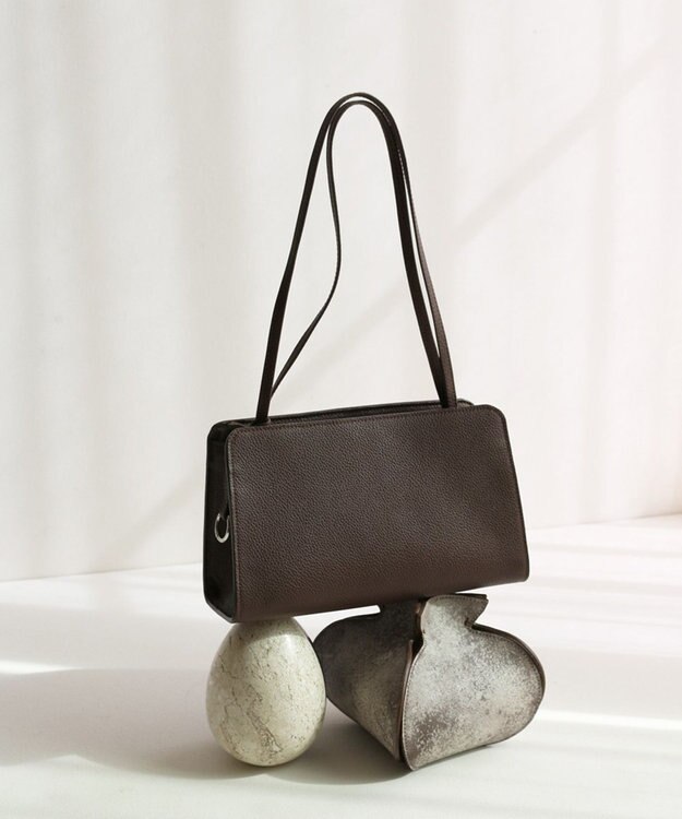 MORROW by thank 【石岡真実コラボ】NOAH ショルダーバッグ ダークブラウン