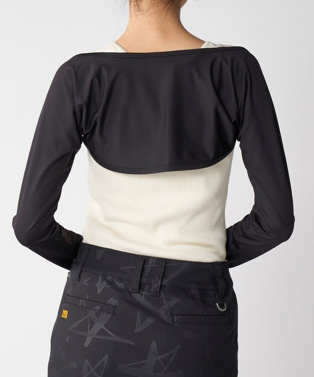 FILA GOLF／marie claire 【LOUDMOUTH】ボレロアームカバー Black