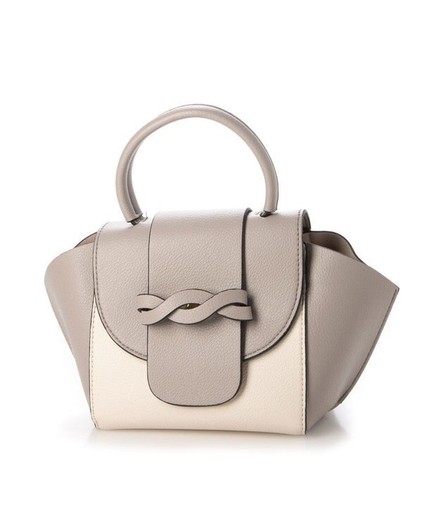 UNBILLION kakatoo ツイストデザインフラップ2wayミニショルダー オーク