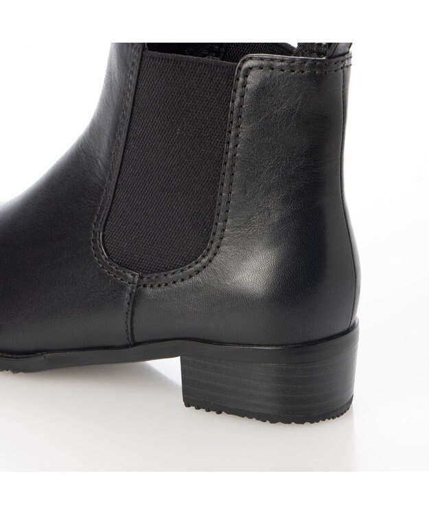 ing <ing>【WEB限定】【サスティナブルシリーズ】サイドゴアショートブーツ ブラック