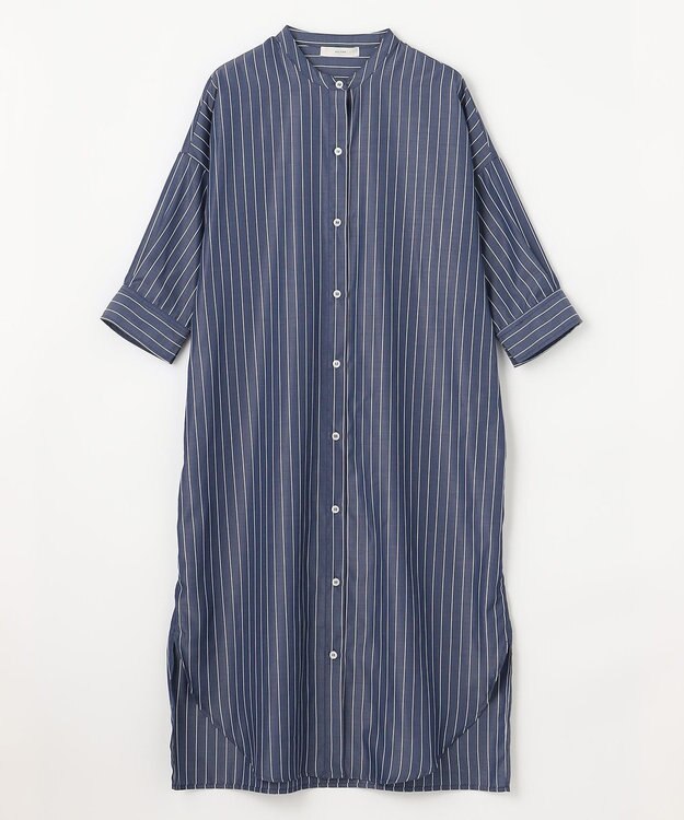 ANY 【洗濯機可・セットアイテム】短丈ベスト×シャツワンピースセット ブラック