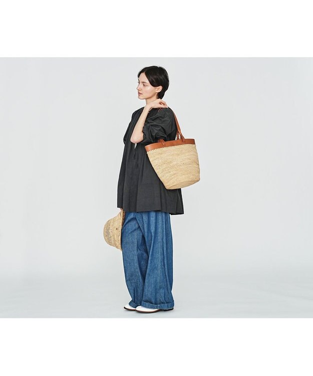 genten ルチア　トートバッグL チャ