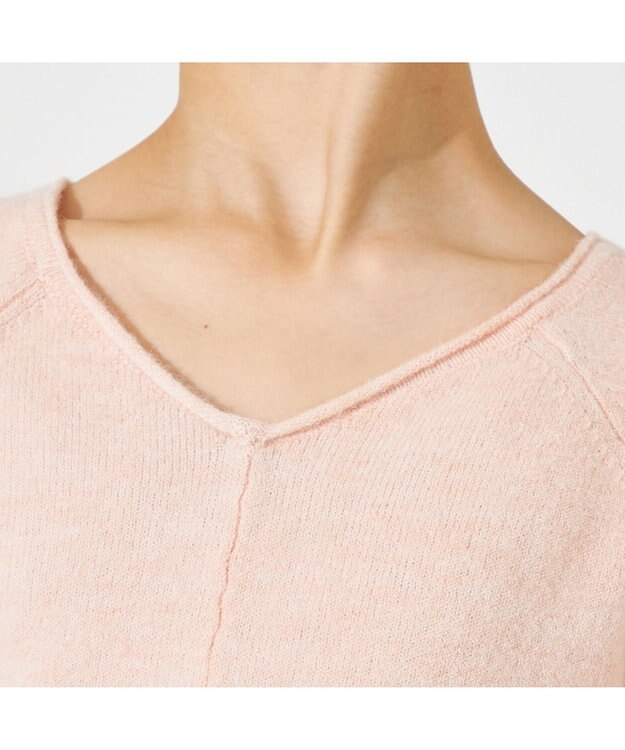 Chacott ジュニア ニットトップ ヨーロピアンピンク