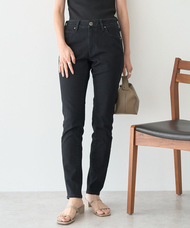 AMERICAN HOLIC スキニーフィットデニム Black