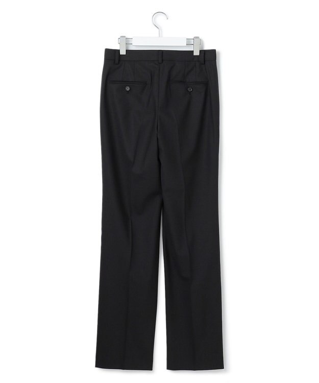 23区 S 【セットアップ対応】ラフィーネウール テーパードパンツ ブラック系