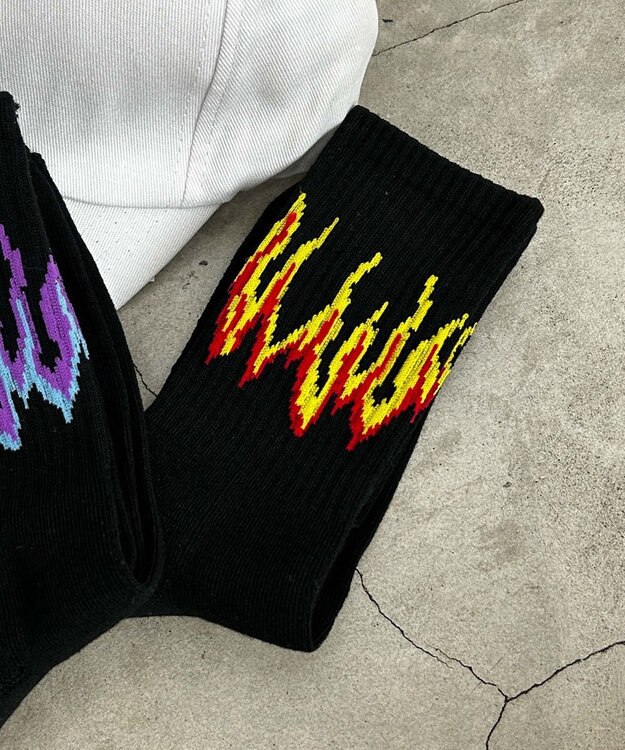 WEGO ハイアンクルデザインソックス（HA） 柄4