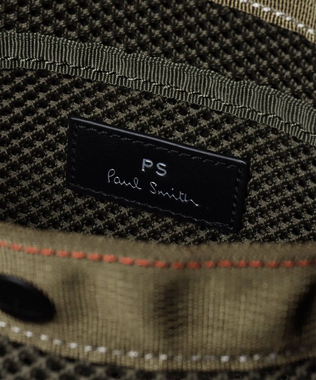 Paul Smith PSメッシュ ミニショルダーバッグ カーキ