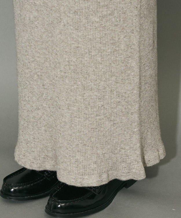 Green Parks ボレロ付ニットワンピース Light Gray