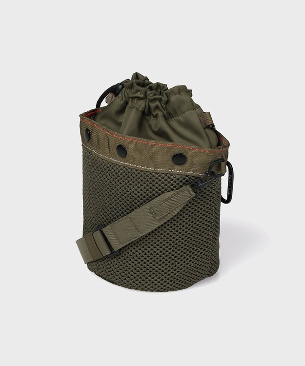 Paul Smith PSメッシュ ミニショルダーバッグ カーキ