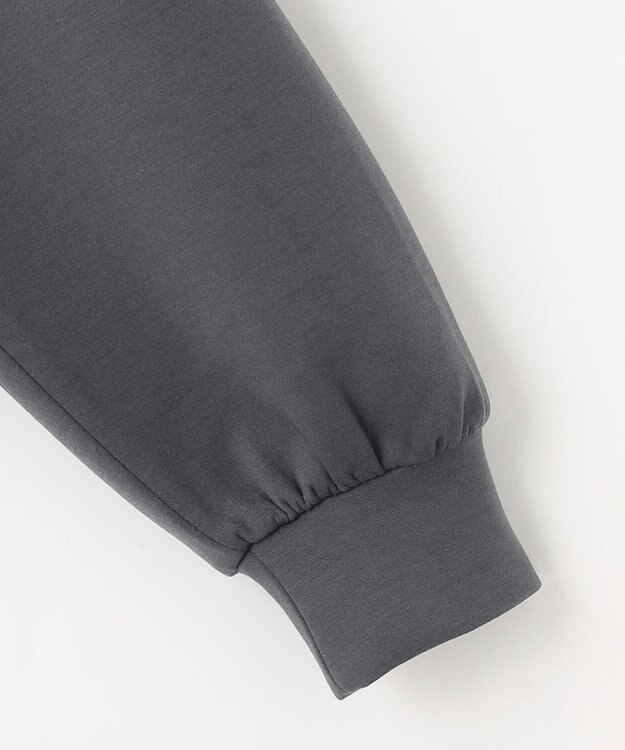 Feroux 【洗える・セットアイテム】バックリボンダンボール セットアップ グレー系