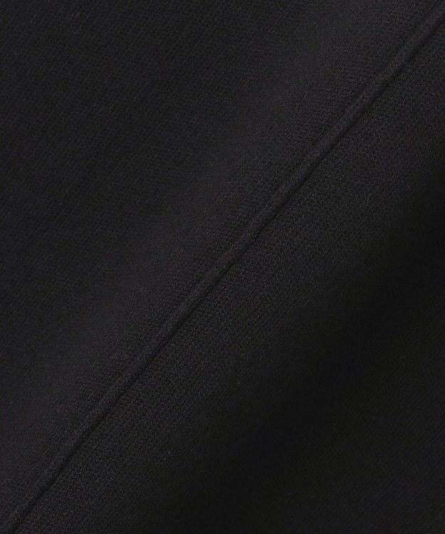 uncrave スウェットライクニット パンツ ブラック