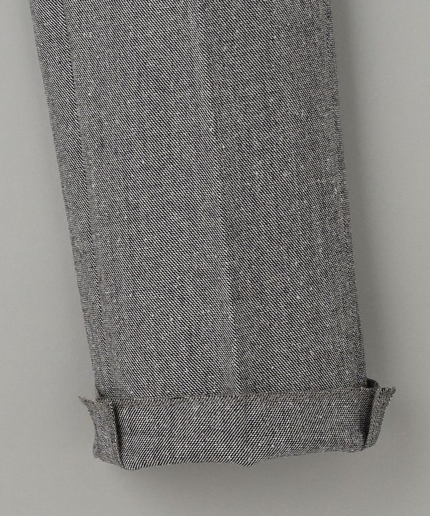 GOTAIRIKU 【AIRY MOVE / セットアップ対応】ウールシルクネップ セットアップパンツ ライトグレー系8