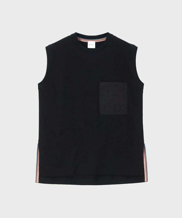 Paul Smith Signature Stripe ノースリーブ カットソ ブラック