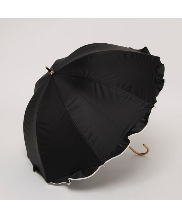 UNBILLION カシュネ cachenez / 【晴雨兼用】【日傘】 UV カット率99％以上 PUへプラムバルーンショートパラソル ブラック