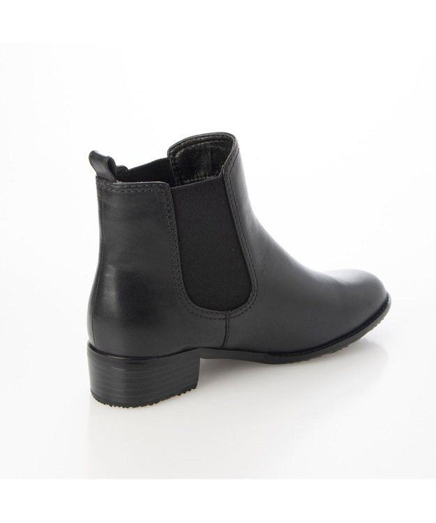 ing <ing>【WEB限定】【サスティナブルシリーズ】サイドゴアショートブーツ ブラック