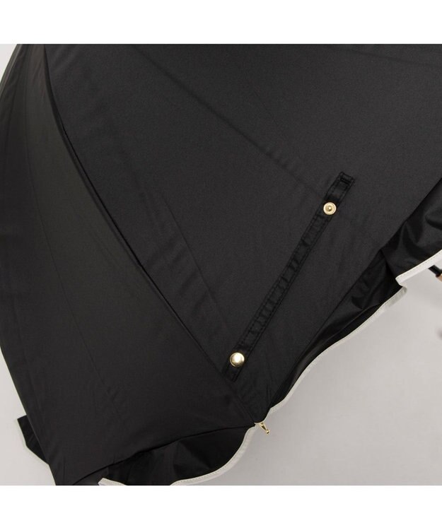 UNBILLION カシュネ cachenez / 【晴雨兼用】【日傘】 UV カット率99％以上 PUへプラムバルーンショートパラソル ブラック