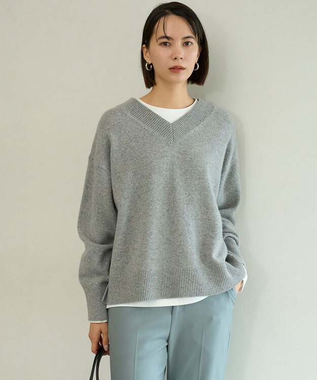 UNFILO コットンスムース レイヤードインナー オフ(無地)