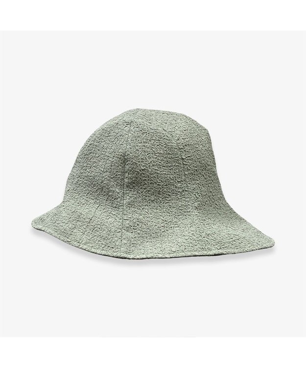 林八百吉商店 un chapeau  シャーリングチューリップハット ミント